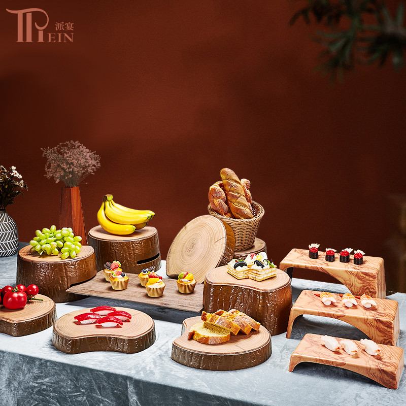 Wooden Dessert Display Stands