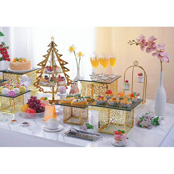 Golden Branch Dessert Stand: Elevate Your Hotel Buffet with PYEIN®