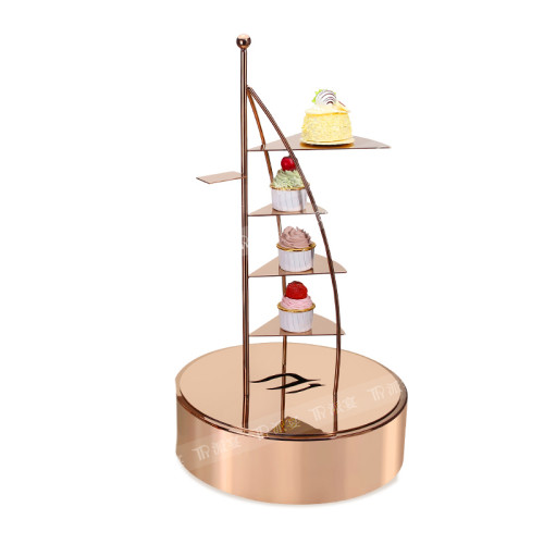 Round Sail Dessert Stand – Elegant Display for Buffets, Weddings, and Events | PYEIN®