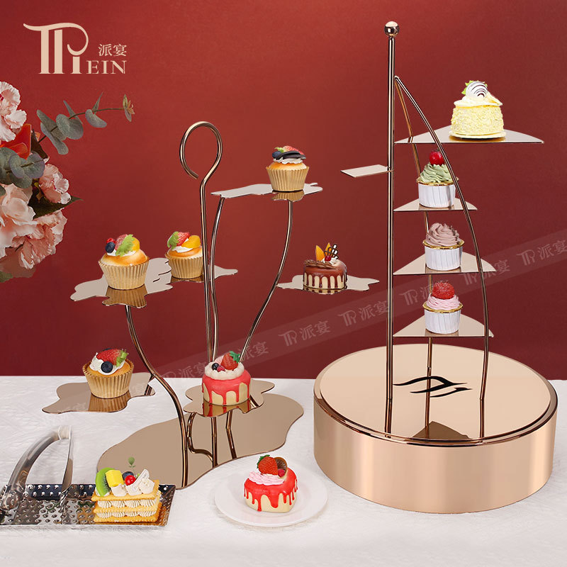  Round Sail Dessert Stand