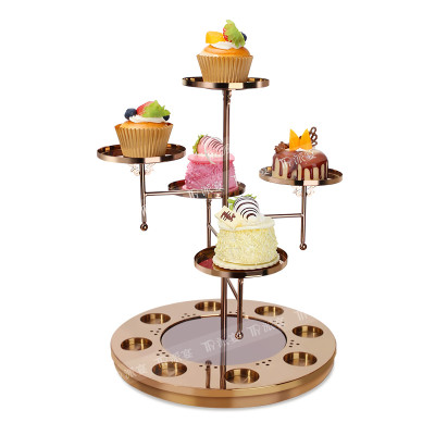 Four Seasons Cupcake Stand For Wedding – Elegant Wedding Display for Buffets and Events | PYEIN®