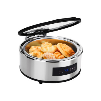 Digital Round Chafing Dish – Smart Heating Solution for Buffets, Restaurants, and Catering Events