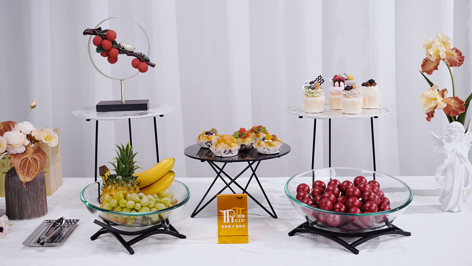 Square Tube Dessert Stand