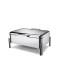 PYEIN Rectangular high-foot buffet Chafing Dish (adaptation for heating plate/alcohol) Solution for Buffets