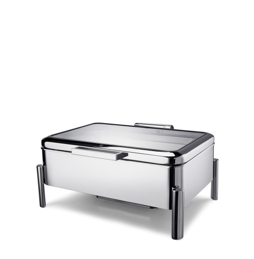 PYEIN Rectangular high-foot buffet Chafing Dish (adaptation for heating plate/alcohol) Solution for Buffets