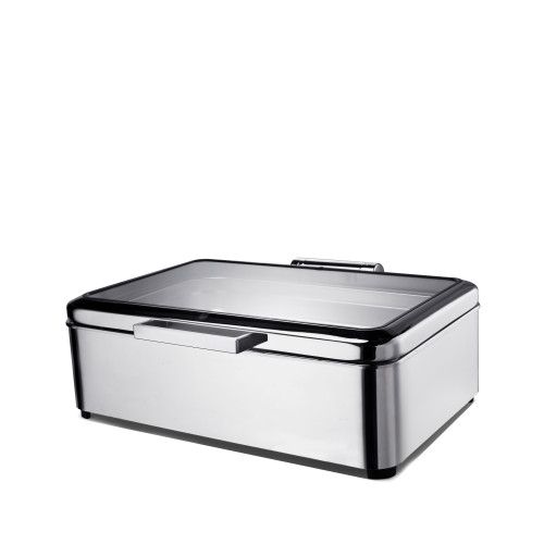 PYEIN Rectangular high-foot buffet Chafing Dish (adaptation for heating plate/alcohol) Solution for Buffets