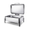 PYEIN Rectangular high-foot buffet Chafing Dish (adaptation for heating plate/alcohol) Solution for Buffets