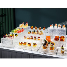 Water Ripple Acrylic LED Buffet Dessert Stand by PYEIN®: The Ultimate Statement for Your Buffet Table