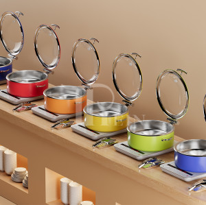 Steel Glass Cover Pot | Premium Stainless Steel | Durable and Stylish Design | Perfect for Cooking and Serving | Retail and Wholesale | Limited Time Discounts Available