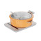 Steel Glass Cover Hydraulic Rod Buffet Pot | Durable Stainless Steel | Easy to Use and Clean | Ideal for Buffets and Catering | Wholesale Supply | Discount Offers Available