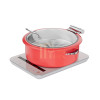 Steel Glass Cover Pot | Premium Stainless Steel | Durable and Stylish Design | Perfect for Cooking and Serving | Retail and Wholesale | Limited Time Discounts Available