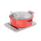 Steel Glass Cover Pot | Premium Stainless Steel | Durable and Stylish Design | Perfect for Cooking and Serving | Retail and Wholesale | Limited Time Discounts Available