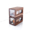 Sapele Stackable Pastry Display Case | Elegant Wooden Design | Multi-Tiered & Portable | Ideal for Bakeries, Cafés, and Events | Durable & Hygienic | Bulk Discounts Available