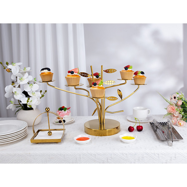 The Golden Secret Behind Stainless Steel Multi-Layer Dessert Displays – PYEIN®’s Game Changer for Buffets