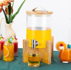 Transform Your Event with PYEIN®: The Elegance of Glass Beverage Dispensers with Wood Stand