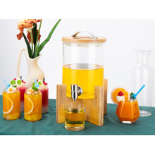 Transform Your Event with PYEIN®: The Elegance of Glass Beverage Dispensers with Wood Stand