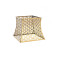 Gold Fish Scale Dessert Stand, Elegant Buffet Display Rack, Luxurious Gold-Plated Stainless Steel, Ideal for Weddings, Hotels, and Banquet Events, Support OEM/ODM