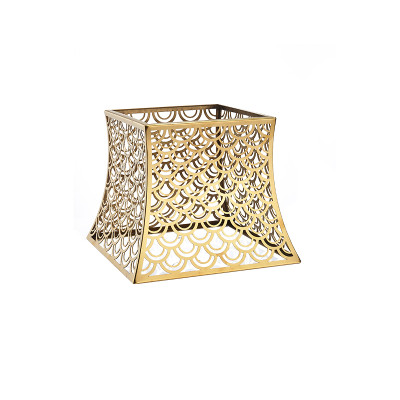 Gold Fish Scale Dessert Stand, Elegant Buffet Display Rack, Luxurious Gold-Plated Stainless Steel, Ideal for Weddings, Hotels, and Banquet Events, Support OEM/ODM
