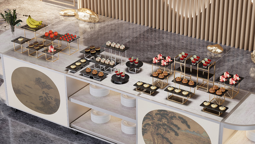 Modern Buffet Station