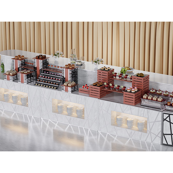 Buffet Riser & Dessert Stand Solutions | PYEIN® Elegant Dessert Displays & Riser Systems