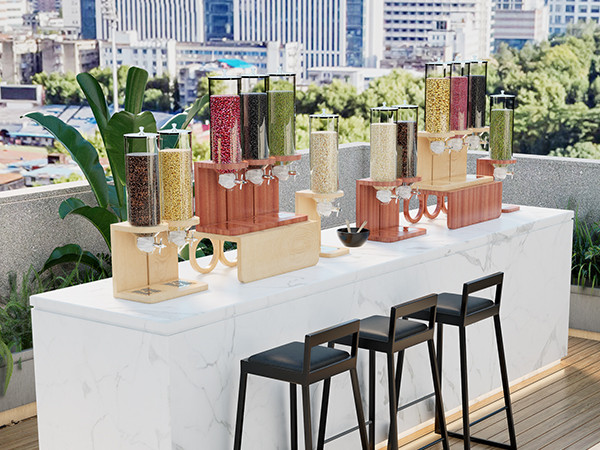 Cereal Dispensers for Beverage Stations | PYEIN® Portion Control & Premium Breakfast Flow