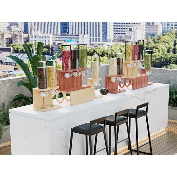 موزعات حبوب لمحطات المشروبات | PYEIN® للتحكم في الحصص وتدفق إفطار ممتاز