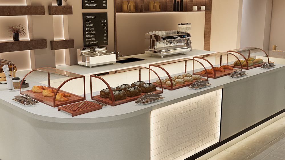 Modular Bakery Display Cases