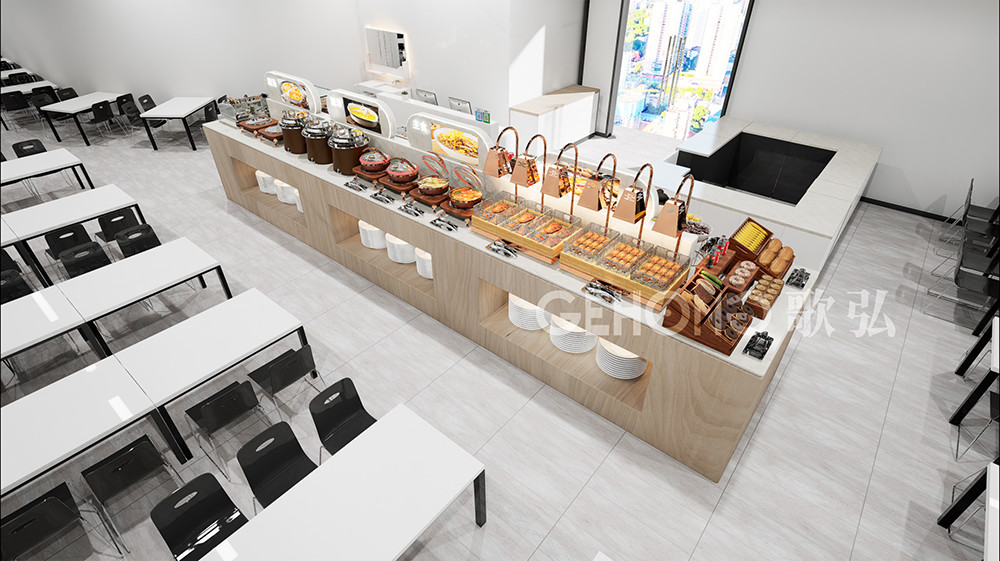 Custom Mobile Buffet Station