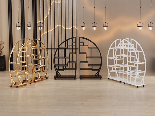 Modular Circular Buffet Display Shelves for Hotels & Banquet Venues