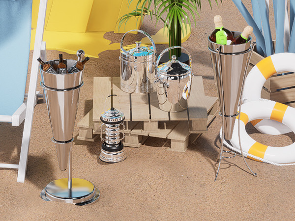 Stainless Steel Ice Buckets & Champagne Coolers: Quiet Essentials for Professional Beverage Service