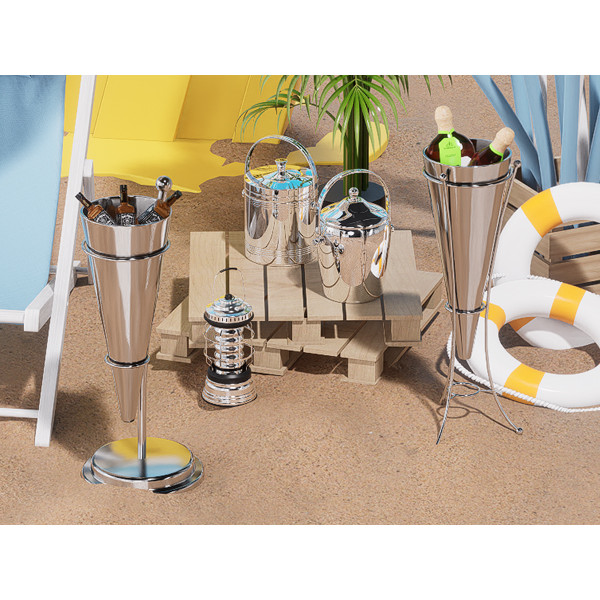 Seaux à glace et rafraîchisseurs à champagne en acier inoxydable : des indispensables silencieux pour un service de boissons professionnel