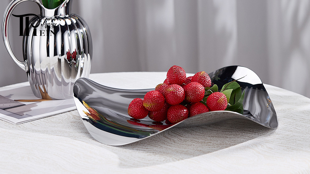 stainless steel fruit platter