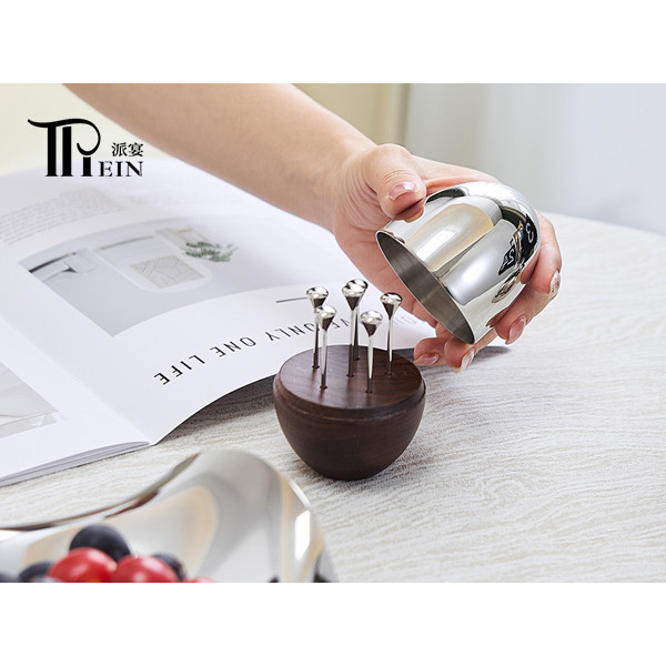 مجموعة أعواد كوكتيل من الفولاذ المقاوم للصدأ | أعواد بار قابلة لإعادة الاستخدام للفنادق والفعاليات