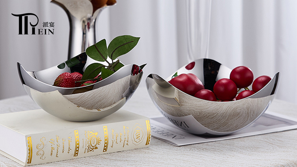 stainless steel fruit petal storage tray