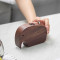 Walnut Wood Elephant-Shaped Push-Button Toothpick Holder | Automatic Toothpick Dispenser Box | Wooden Tabletop Toothpick Case | Hotel Restaurant & Home Use | OEM ODM