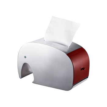 Stainless Steel Elephant Tissue Box | Metal Elephant Tissue Holder Decorative | Luxury Tabletop Napkin Storage Case | Hotel Restaurant & Home Use | OEM ODM Wholesale