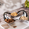 Three-Headed Circular Fruit Plate | Buffet Divided Fruit Serving Tray