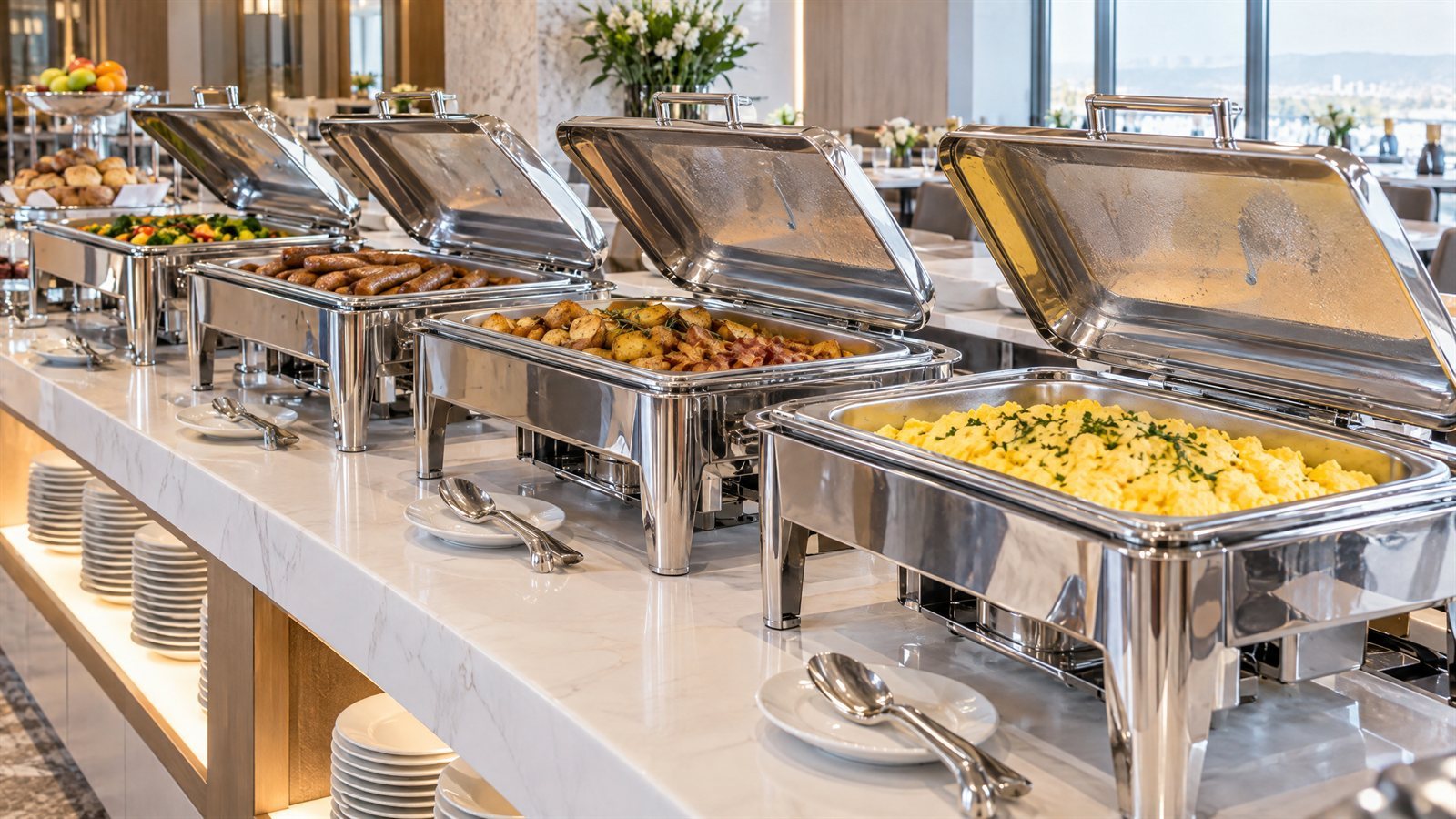 Chafing Dish Sizes Explained: Dimensions, Capacities and Pan Size Charts for Buffets
