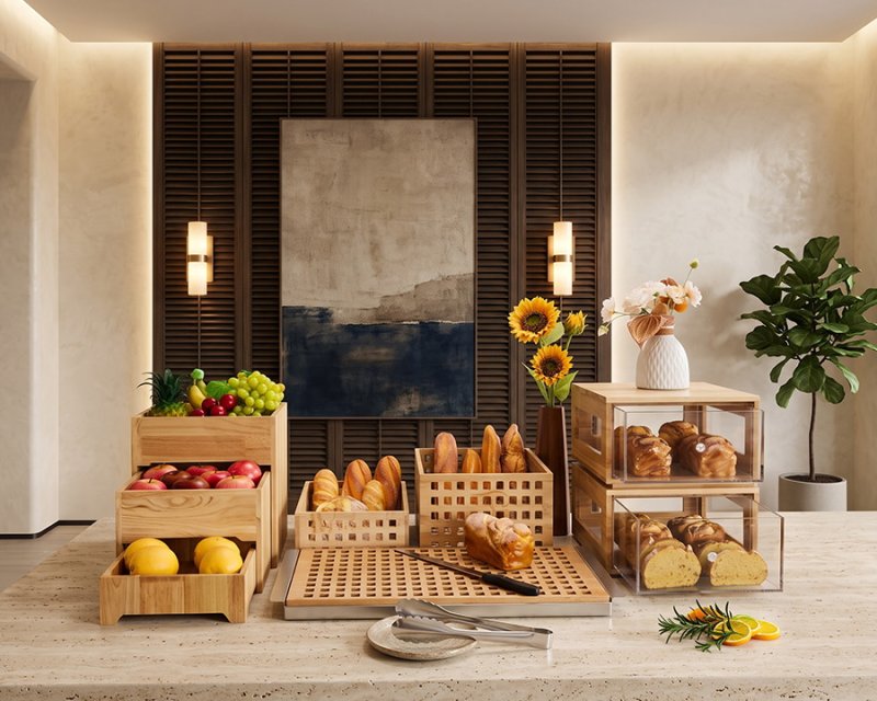 Bread Display Stands