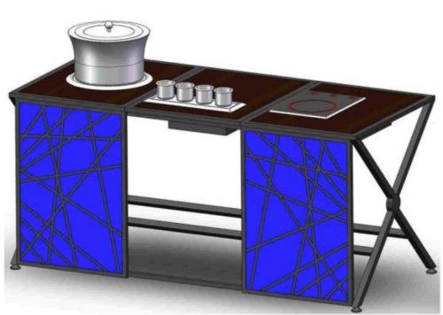 Custom Modular Buffet System Versatile Catering Solutions For Hotel Restaurant Events