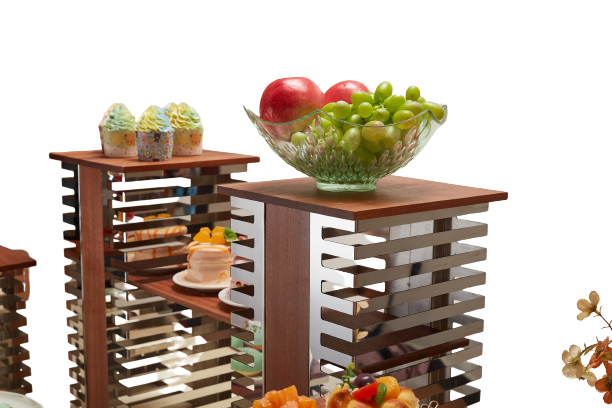 Steel Wooden Display Stand Sets