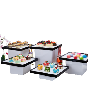 Premium Acrylic Display Stands For Cakes And Snacks - Elevate Your Presentation | Tailored For Retailers & Event Rental Companies In The Hospitality Industry