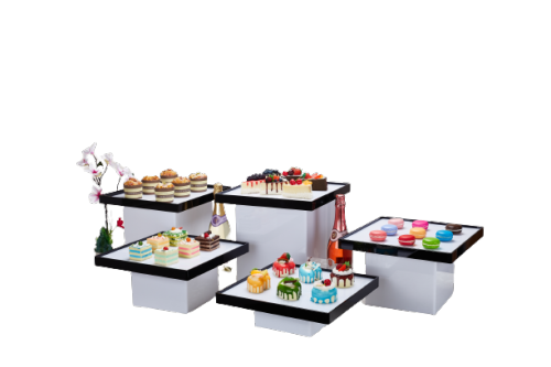 Premium Acrylic Display Stands For Cakes And Snacks - Elevate Your Presentation | Tailored For Retailers & Event Rental Companies In The Hospitality Industry