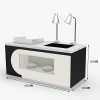 Flat Modular Replaceable Panel Buffet Cooking Station | Versatile Buffet Counter Solution