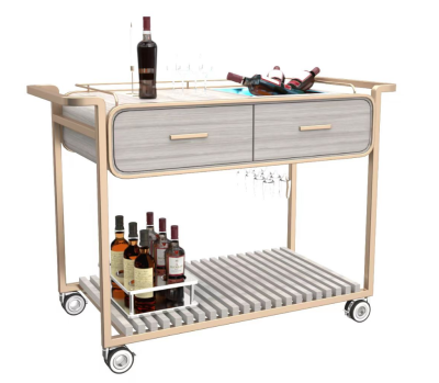 Customized High Quality Light Luxury Service Trolley Buffet Trolley :Ideal Solution For Hotel Restaurant