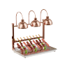 Lampes chauffantes commerciales : isolation des buffets alimentaires pour cuisines et barbecues pour hôtels et restaurants