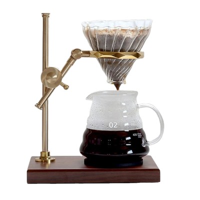 Distributor durable Glass Coffee Maker  for pour over coffee with filter and pitcher v60 coffee