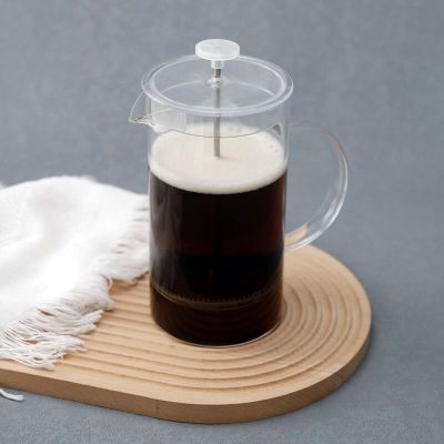 OEM & Wholesale High-End Clear Acrylic Lid French Press Coffee Maker Customizable best coffee press