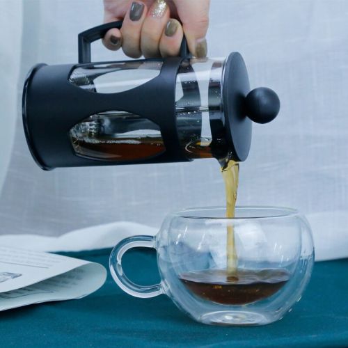 Dealers good coffee press Premium French Press Coffee Makers Plastic Wrapped for Safety Ideal