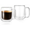 OEM & Wholesale Double Wall glass espresso cups Premium Transparent Beverage Glasses Distributors
